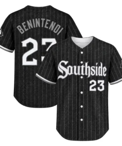 Andrew Benintendi White Sox Jersey Elite Southside Black