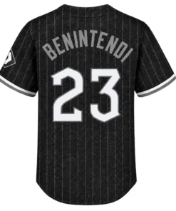 Andrew Benintendi White Sox Jersey Elite Southside Black