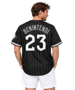 Andrew Benintendi White Sox Jersey Elite Southside Black