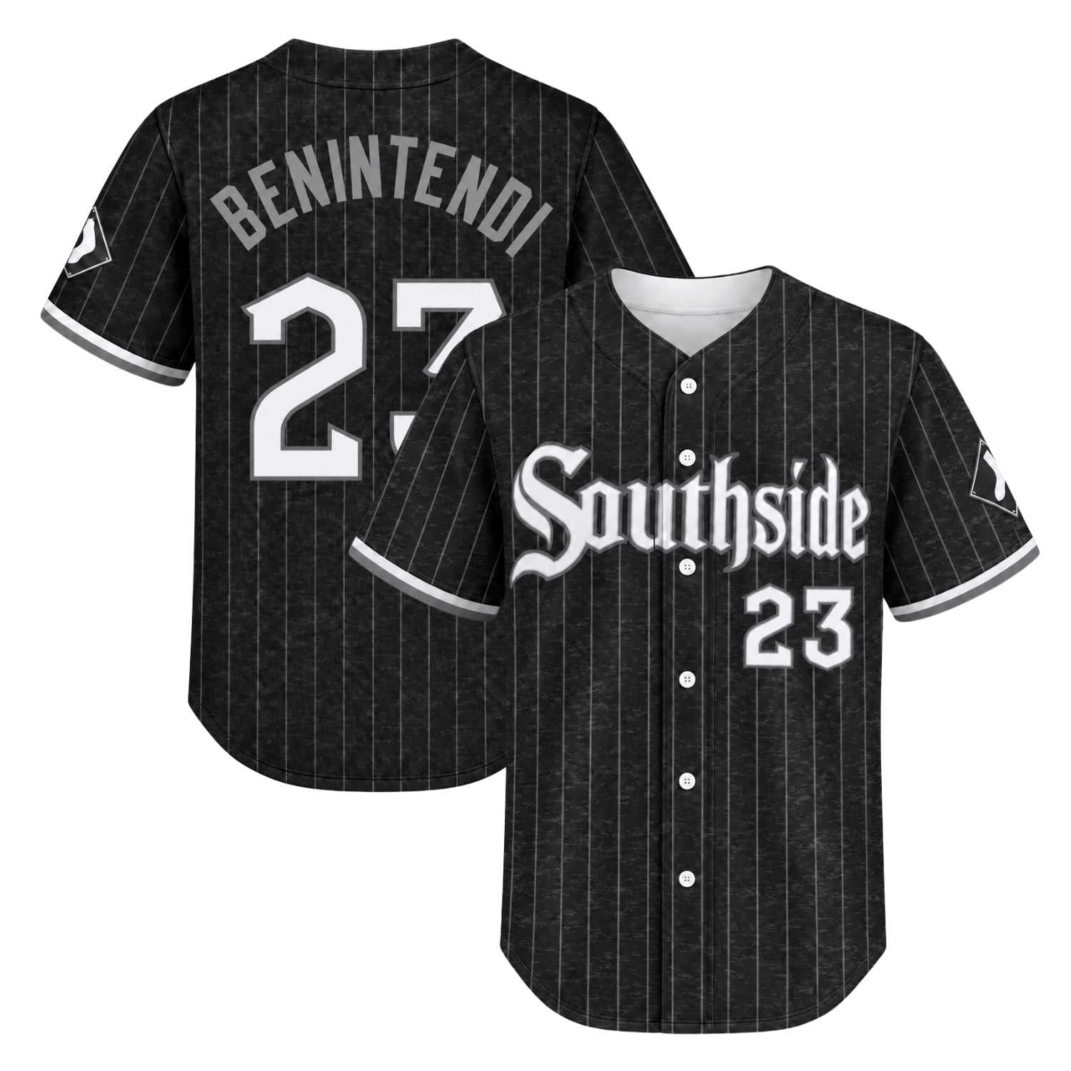 Andrew Benintendi White Sox Jersey Elite Southside Black