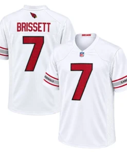 Arizona Cardinals Jacoby Brissett White Jersey 2026 Elite NFL Apparel