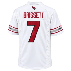 Arizona Cardinals Jacoby Brissett White Jersey 2026 Elite NFL Apparel