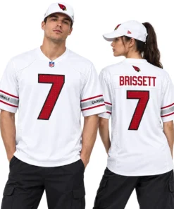 Arizona Cardinals Jacoby Brissett White Jersey 2026 Elite NFL Apparel