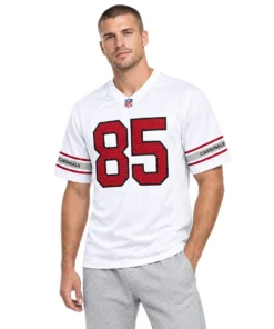 Arizona Cardinals Trey McBride White Jersey Bold NFL Basball Style