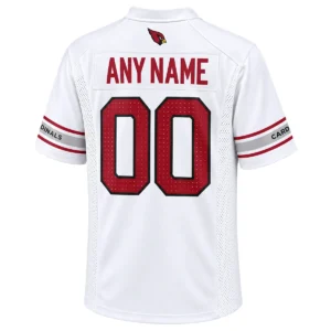 Arizona Cardinals White Jersey 2026 Bold NFL Apparel