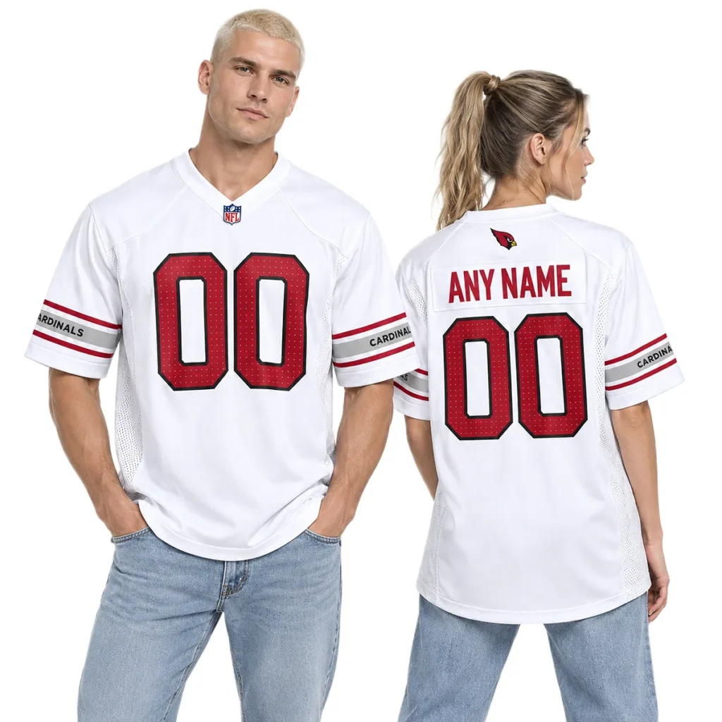 Arizona Cardinals White Jersey 2026 Bold NFL Apparel