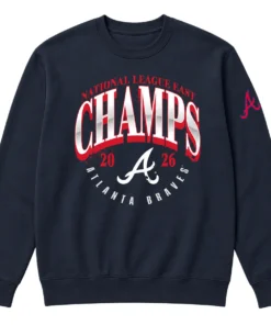 Atlanta Braves 2026 Champions Crewneck Vibrant MLB baseball Style