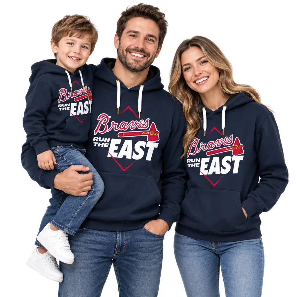 Atlanta Braves 2026 Champions Hoodie Elite NL East Division MLB
