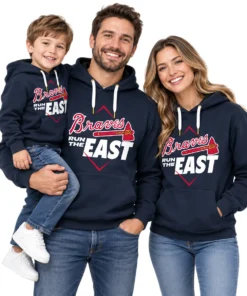 Atlanta Braves 2026 Champions Hoodie Elite NL East Division MLB