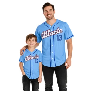 Atlanta Braves Austin Riley Blue Jersey 2026 Dynamic