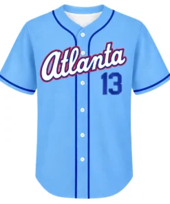 Atlanta Braves Austin Riley Blue Jersey 2026 Dynamic