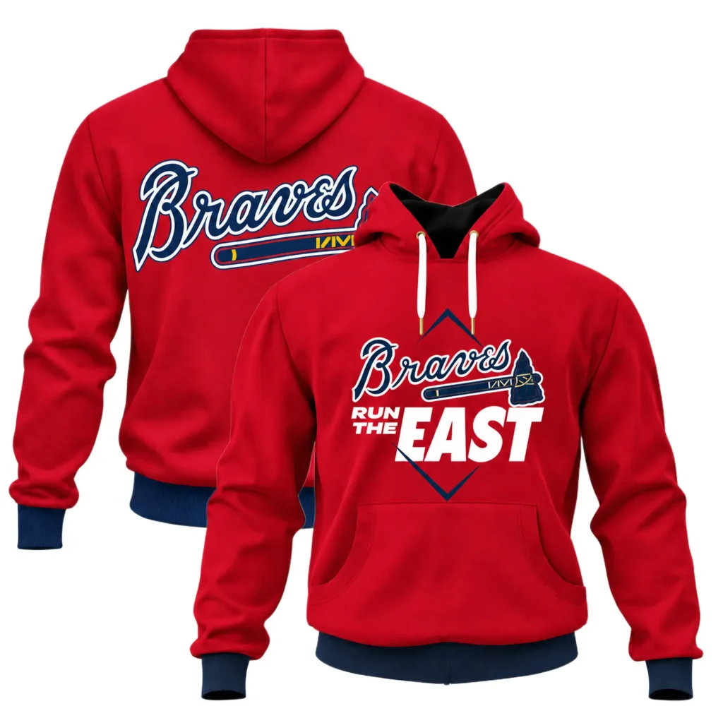 Atlanta Braves Champions Hoodie 2026 Superior NL East Division MLB