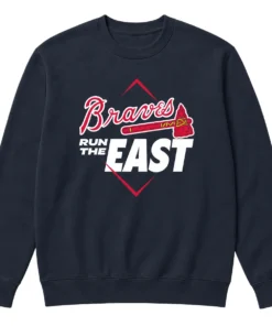 Atlanta Braves Champions Sweatshirt Bold Navy 2026 NL East Division