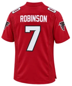 Atlanta Falcons Bijan Robinson Red Jersey – Ultimate Player Pride