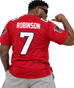 Atlanta Falcons Bijan Robinson Red Jersey – Ultimate Player Pride