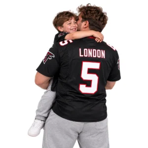 Atlanta Falcons Drake London Black Alternate Jersey – Ultimate Player Pride