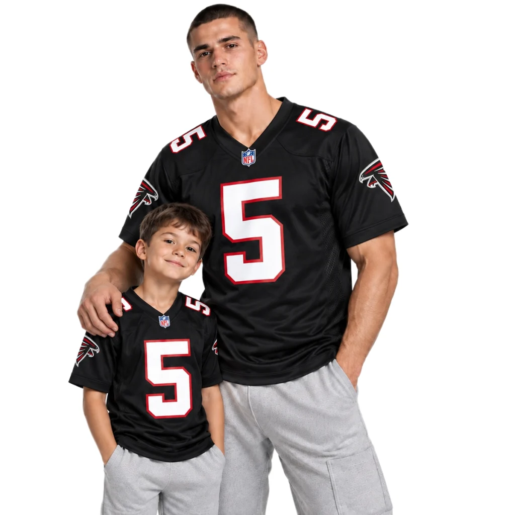 Atlanta Falcons Drake London Black Alternate Jersey – Ultimate Player Pride