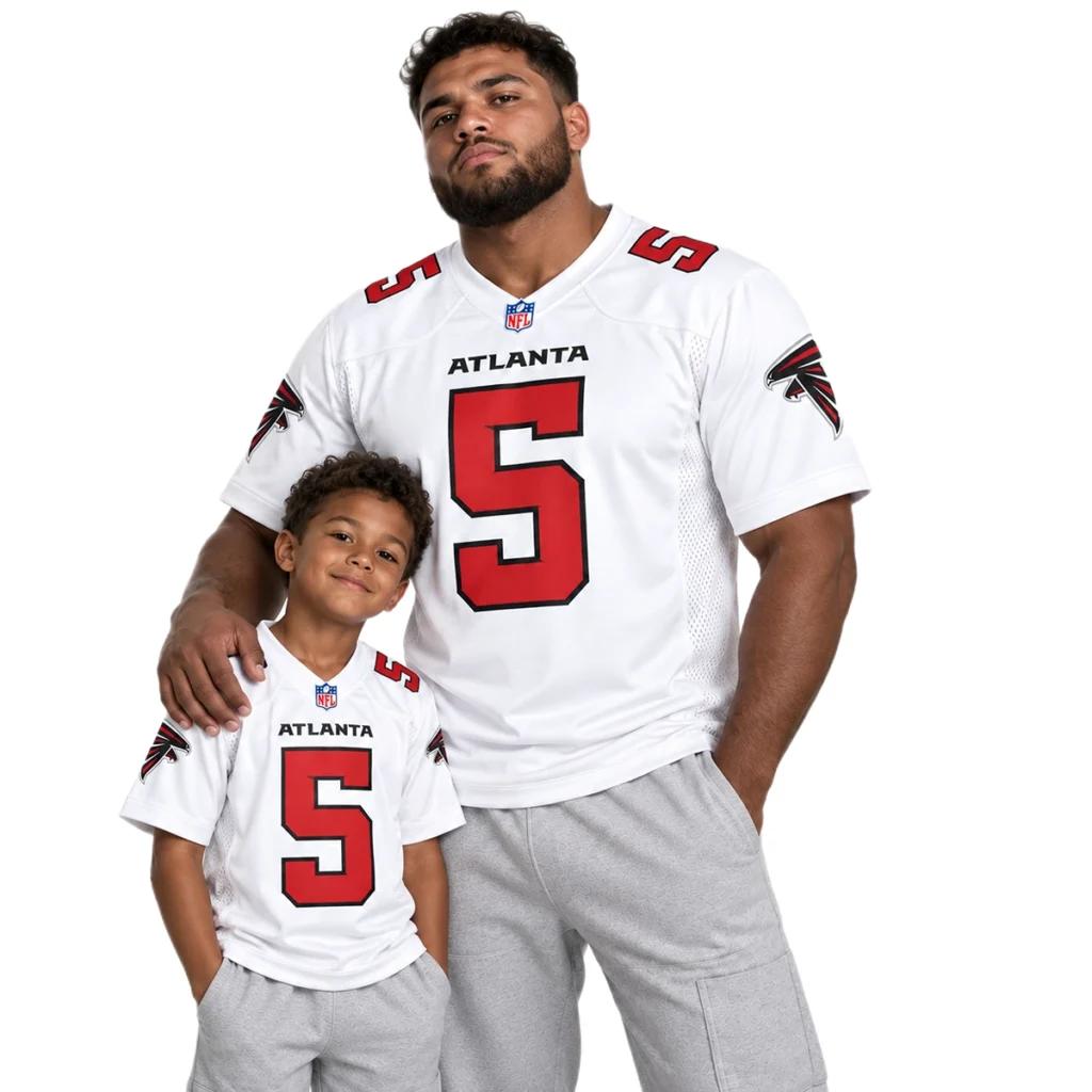 Atlanta Falcons Drake London White Jersey – Exclusive Player Fan Edition