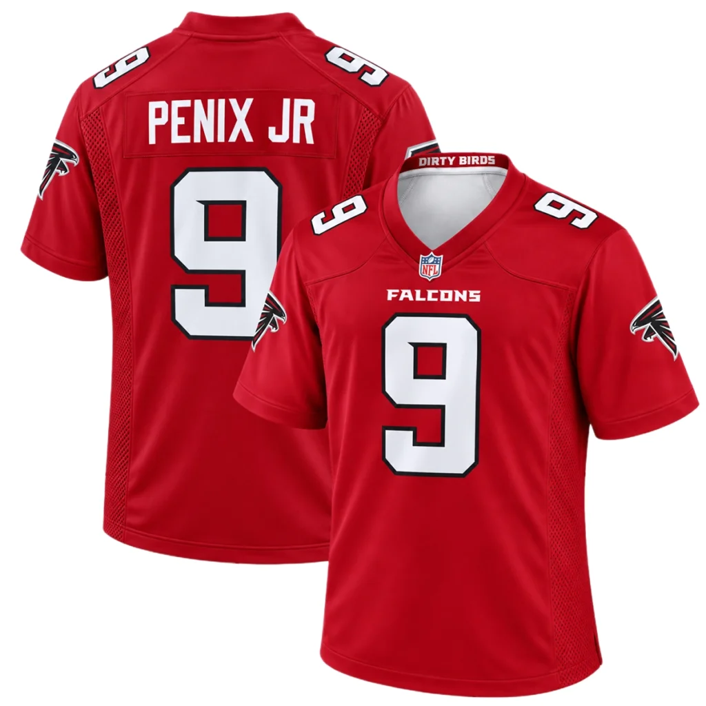 Atlanta Falcons Michael Penix Jr Red Jersey – Legendary Player Edition