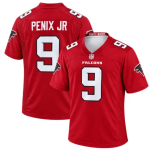 Atlanta Falcons Michael Penix Jr Red Jersey – Legendary Player Edition