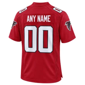 Atlanta Falcons Red Home Custom Jersey – Bold Fan Style