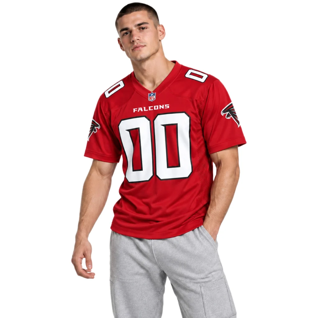 Atlanta Falcons Red Home Custom Jersey – Bold Fan Style