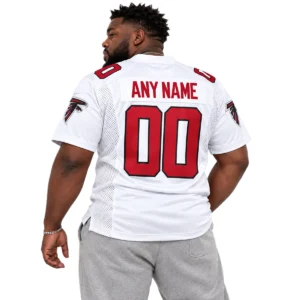 Atlanta Falcons White Custom Game Jersey – Epic Game Day Style