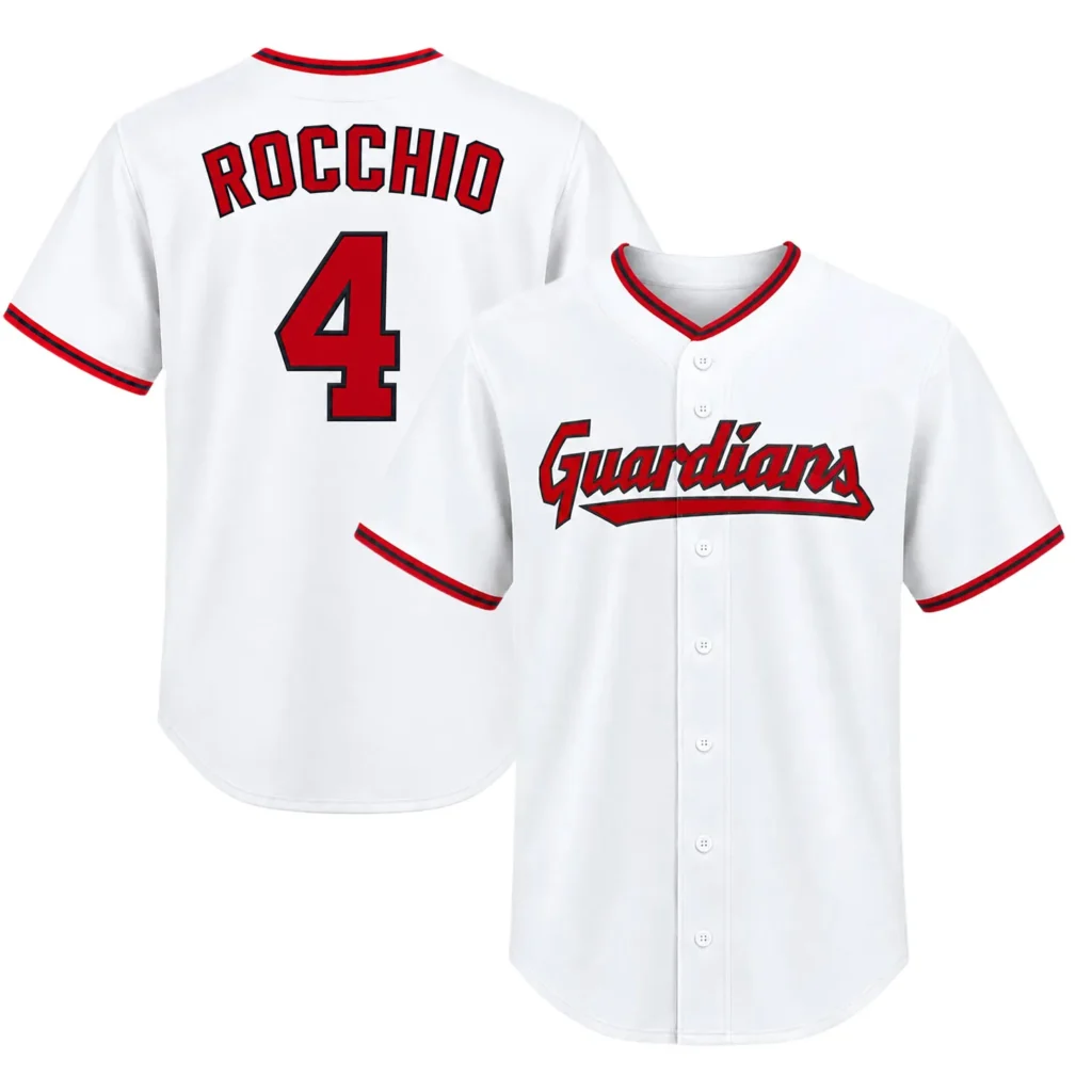 Brayan Rocchio Guardians Home Jersey 2026 Bold