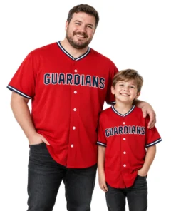 Brayan Rocchio Men's Guardians Jersey Red Elite