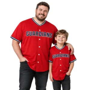 Brayan Rocchio Men's Guardians Jersey Red Elite