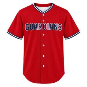 Brayan Rocchio Men's Guardians Jersey Red Elite