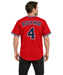 Brayan Rocchio Men's Guardians Jersey Red Elite
