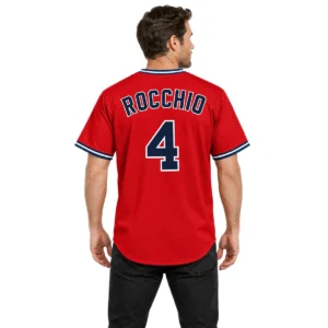 Brayan Rocchio Men's Guardians Jersey Red Elite