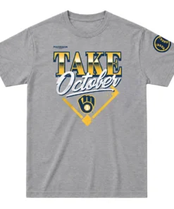 Brewers 2026 Champions Division Series Tshirt - Bold MLB Locker Room Fan Wear