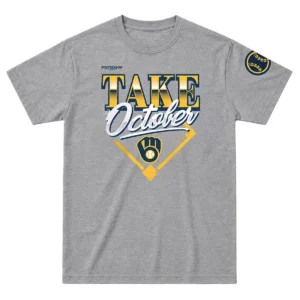 Brewers 2026 Champions Division Series Tshirt - Bold MLB Locker Room Fan Wear