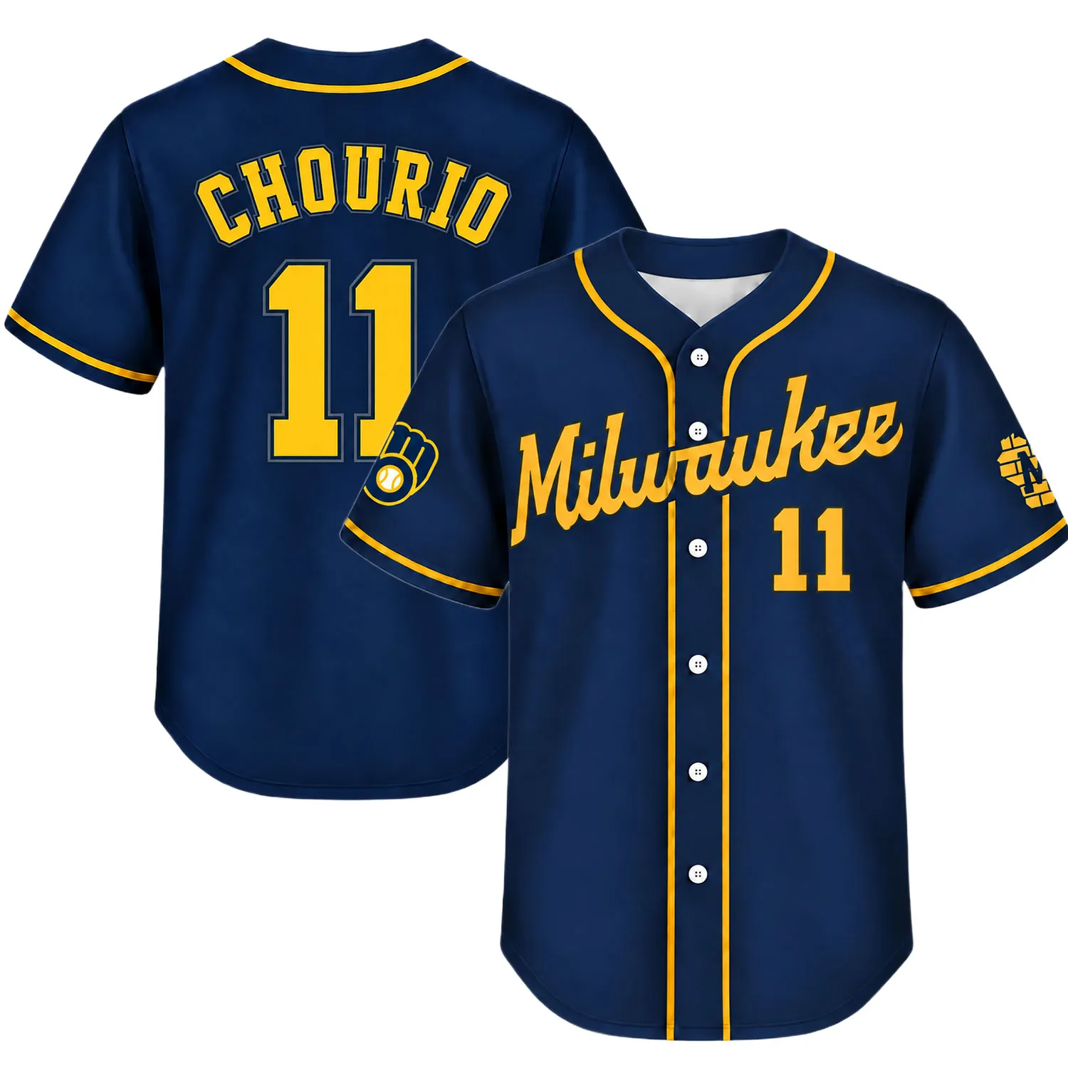 Brewers Jackson Chourio Jersey Navy 2026 Amazing Fan Gear