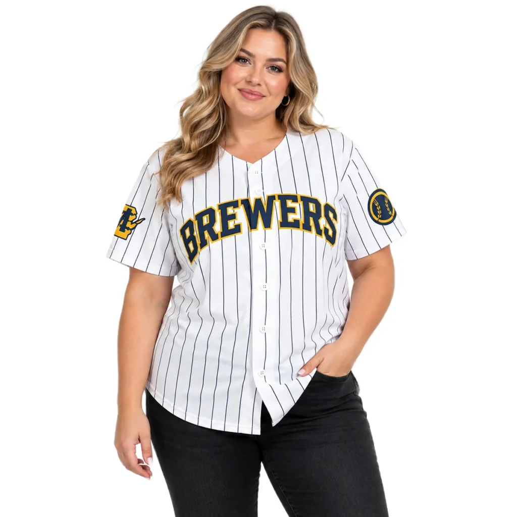 Kid's William Contreras Player Jersey Powerful Brewers Style