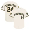 Brewers William Contreras Jersey Youth 2026 Bold MLB Wear
