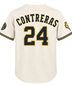 Brewers William Contreras Jersey Youth 2026 Bold MLB Wear