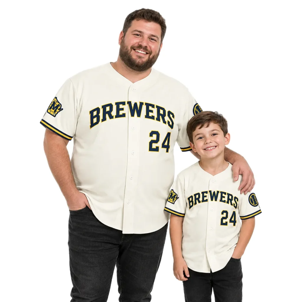 Brewers William Contreras Jersey Youth 2026 Bold MLB Wear