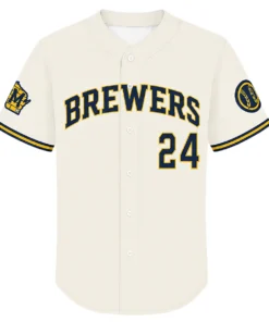 Brewers William Contreras Jersey Youth 2026 Bold MLB Wear