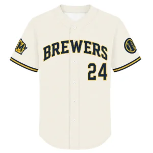 Brewers William Contreras Jersey Youth 2026 Bold MLB Wear