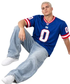 Brian Burns Giants Blue Jersey 2026 Powerful Style