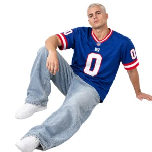 Brian Burns Giants Blue Jersey 2026 Powerful Style