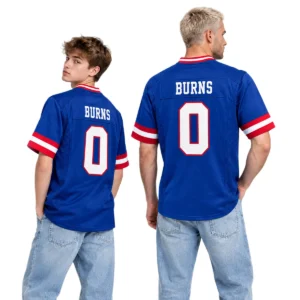 Brian Burns Giants Blue Jersey 2026 Powerful Style