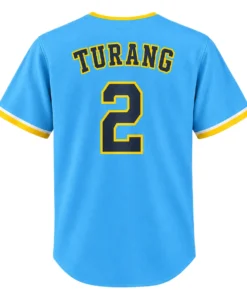 Brice Turang Brewers Blue Jersey 2026 Captivating Style