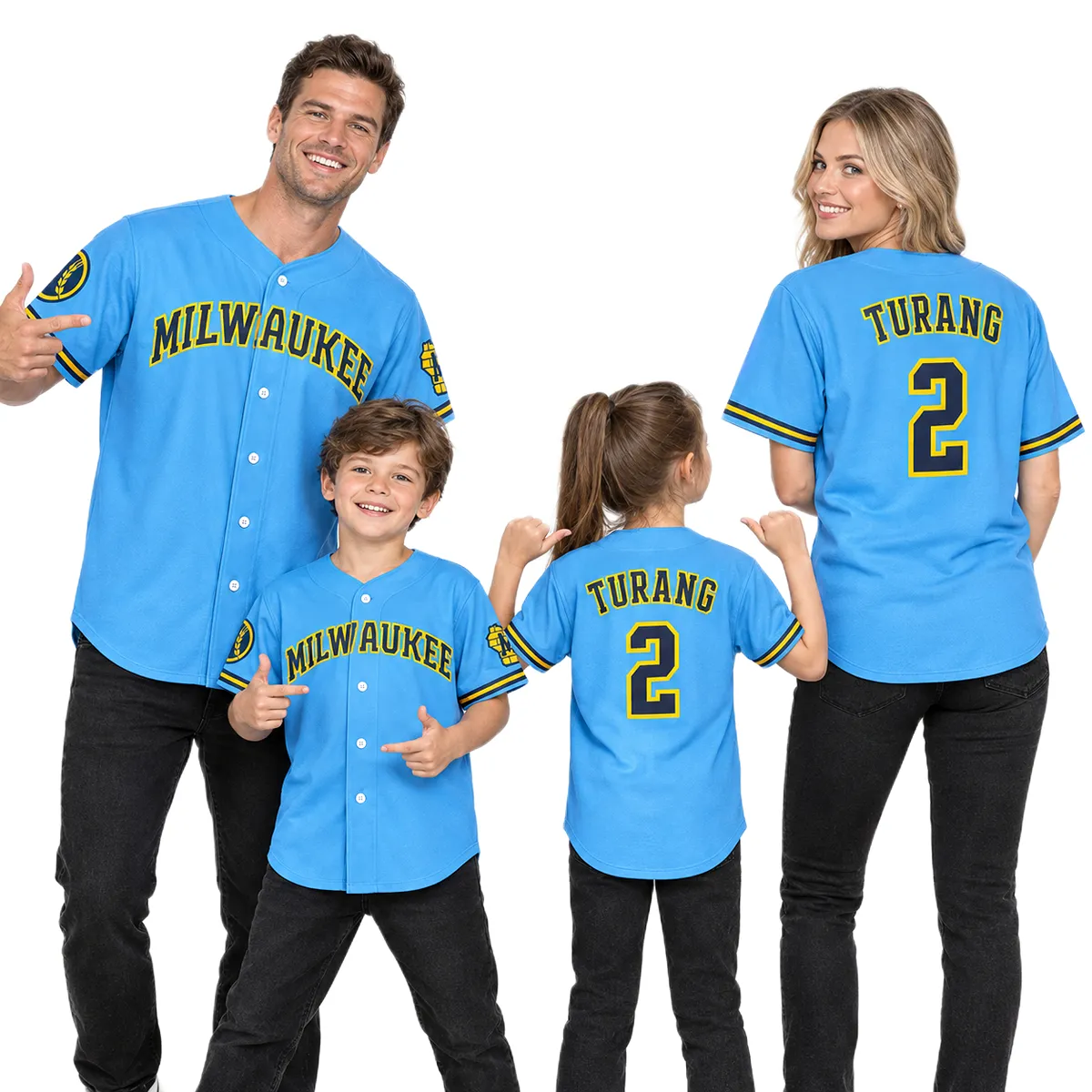 Brice Turang Brewers City Connect Jersey 2026 Dynamic Fan Wear - Image 5
