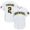 Brice Turang Brewers Home Jersey 2026 Bold MLB Style