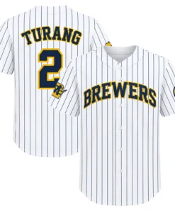 Brice Turang Brewers Home Jersey 2026 Bold MLB Style