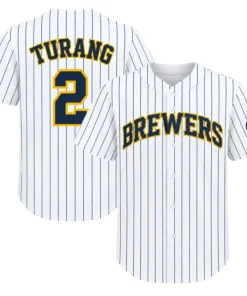 Brice Turang Brewers Jersey Women's 2026 Dynamic Style
